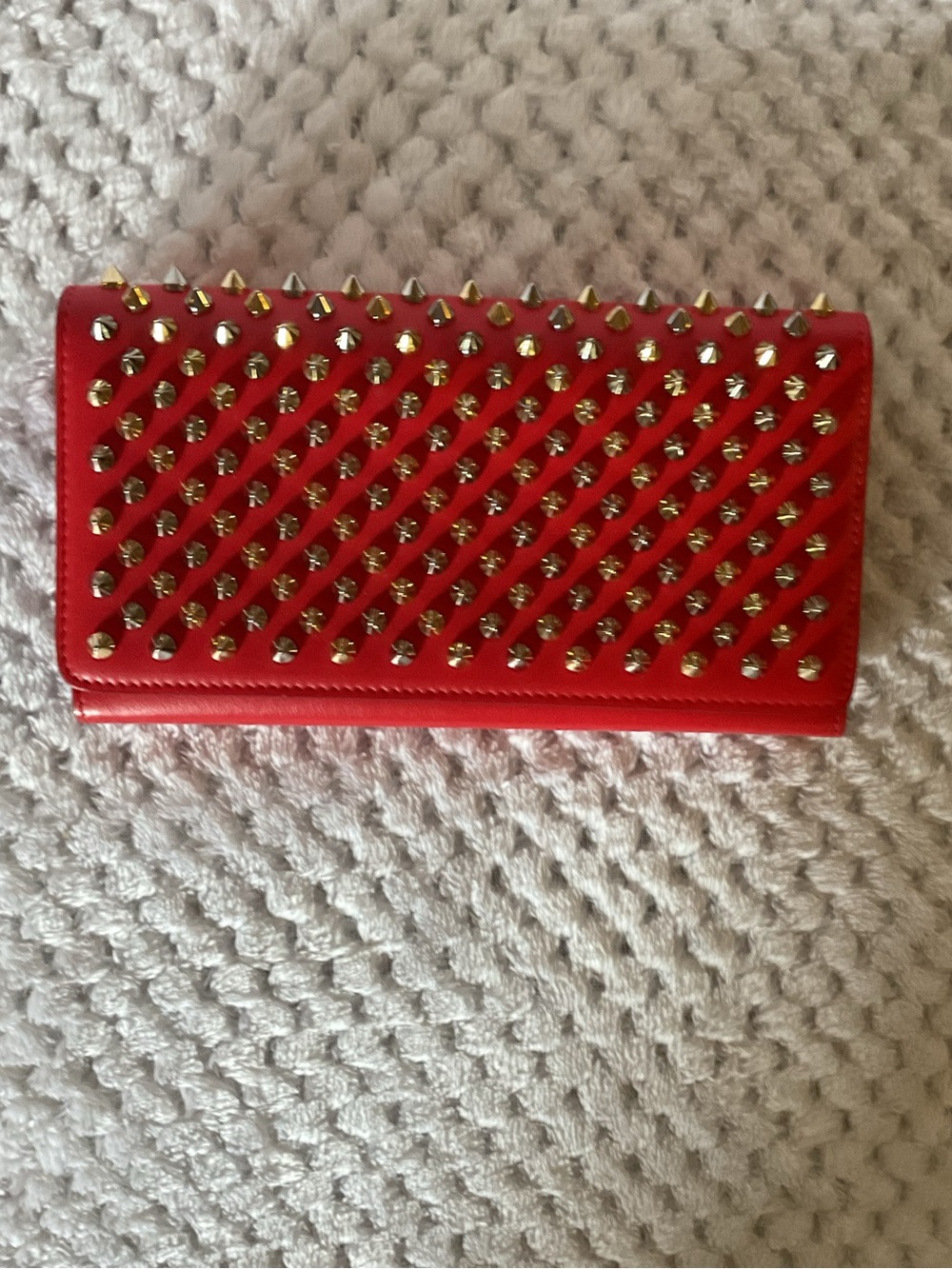 Christian LOUBOUTIN CLUTCH WRISTLET WALLET